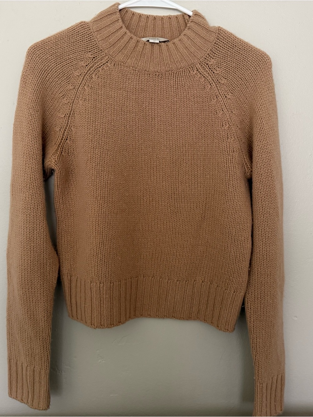 Vince Camel Ribbed Turtleneck Sweater